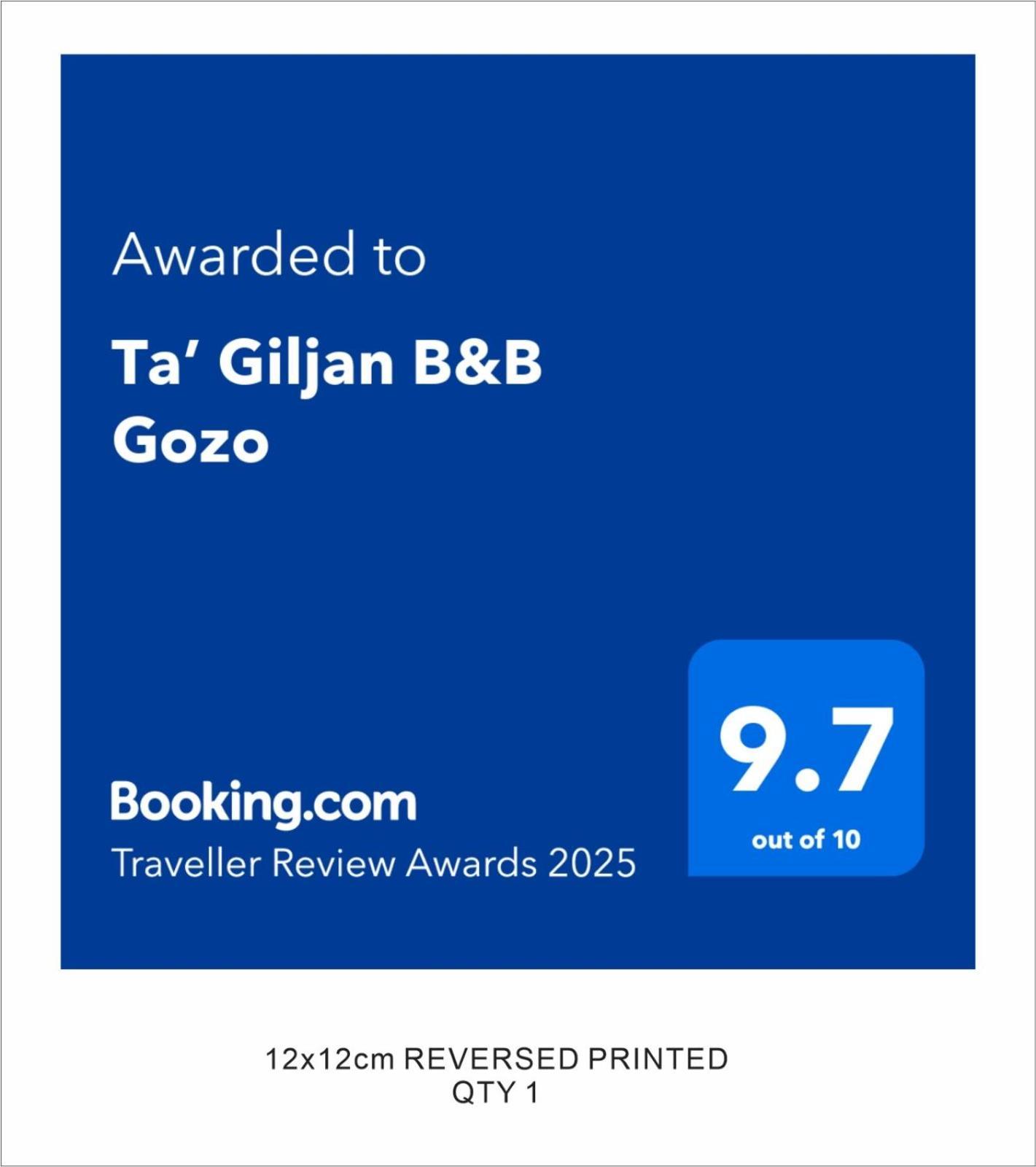 Ta' Giljan B&B Gozo Xagħra Zewnętrze zdjęcie